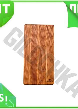 Ve дошка обробна eco tabulas new version із дерева 340х180 мм для кухні різання овочів м'яса риби n6w_ver