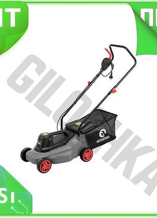 Ve газонокосилка электрическая intertool 1200вт new version 320мм для ухода за газоном травокосилка с n6w_ver