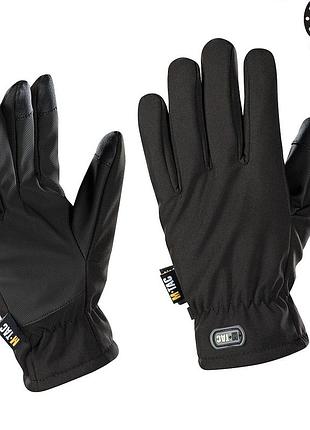 M-tac перчатки soft shell thinsulate black