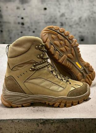 Тактичні ботинки демісезонні підкладка 3d сітка койот 40
