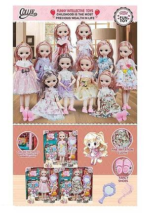 Высококачественная кукла 2027-11 (36) 30 см с подвижными элементами и световыми эффектами в коробке