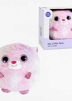 Интерактивный обучающий медведь 1931-2 (24) 20 см с подсветкой и звуковыми эффектами в коробке