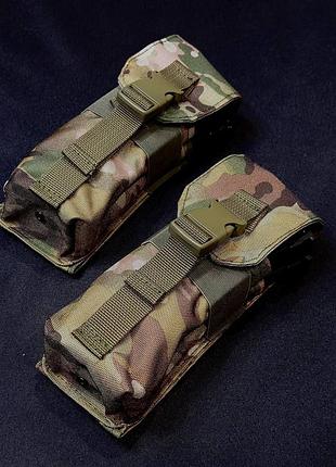 Подсумок под два магазина ак закрытого типа мультикам піксель