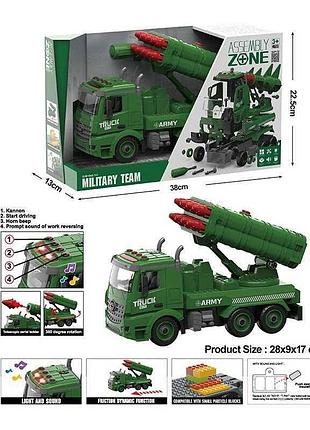 Спецтехніка yw 9091 d бойова модель із підсвічуванням та звуковим супроводом