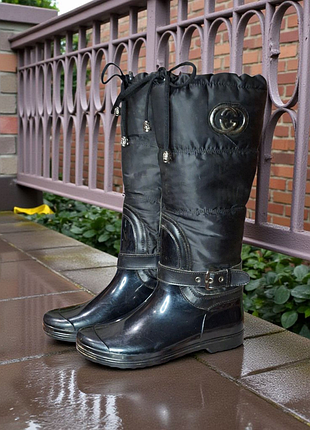 Резиновые сапоги на искусственном меху