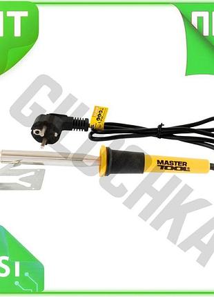 Ve паяльник контактный mastertool 100 new version вт для монтажа электронных компонентов с подставкой n6w_ver