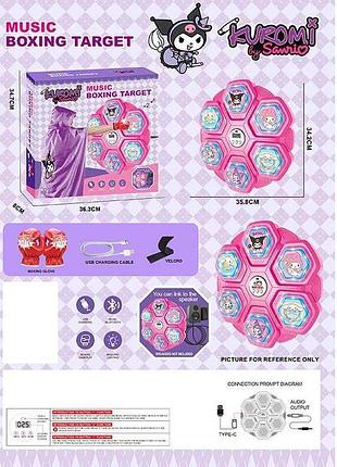 Интерактивный детский бокс 6513-1 с встроенным аккумулятором, usb кабелем, подсветкой и мелодией