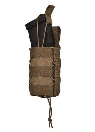 Одинарный подсумок для магазинов ak / ar открытый stealth pro. койот