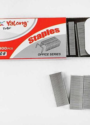 Скоба для бумаги с 62163 №24/6 1000 шт - комплект 10 пачек