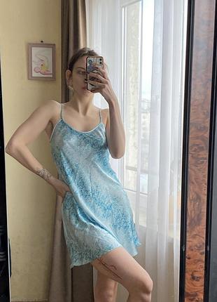 Міні-сукня блакитна