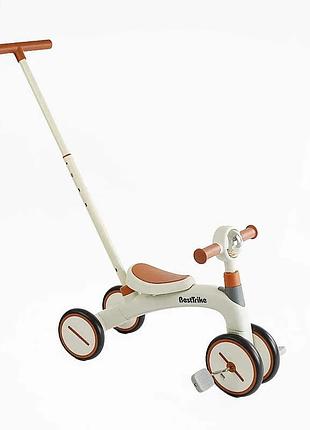 Детский трехколесный транспорт bst-307 с колесами 8'' и 6'' в коробке