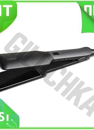 Ve выпрямитель для волос maestro new version 75вт с температурой 120-210°c утюжок для укладки волос вы n6w_ver