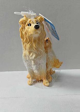 М'які фігурки песиків 907-1 (288/2), висота 17.5см та 10см, звуковий ефект, сидяче положення, упаковані в сітку