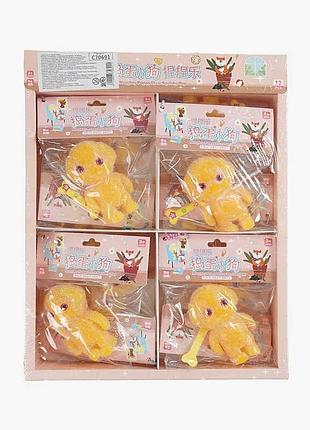 Игра-антистресс c 70691, мягкая тактильная игрушка в форме кости, упаковка 12 шт