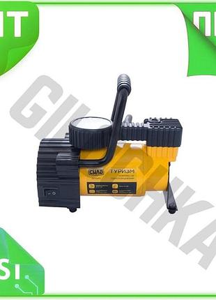 Ve автомобільний мінікомпресор сила 7 new version атм 35 л/хв однопоршневий для накачування шин і гуми n6w_ver