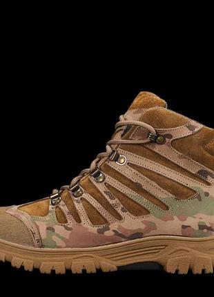 Тактичні зимові черевики утеплювач gore-tex+ хутро мультикам 40