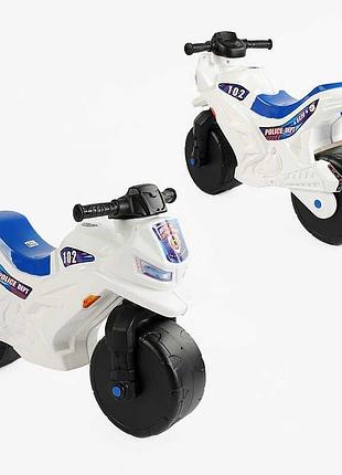 Каталка-толокар «ямаха» 501 белоснежный стильный мотоцикл для малышей orion