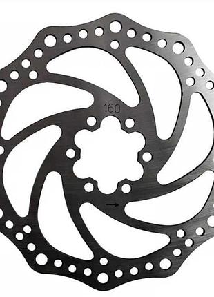 Тормозной ротор tektro tk-00160 d (100) диаметром 160мм для детских велосипедов