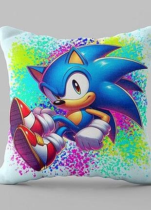 Подушка 3d сонік №2 4445_d 17969 35х35 см