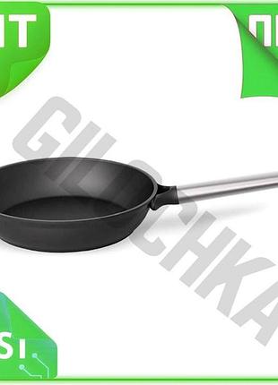 Ve сковорода антипригарная maestro 28 new version см глубокая с ручкой из нержавеющей стали для жарки n6w_ver