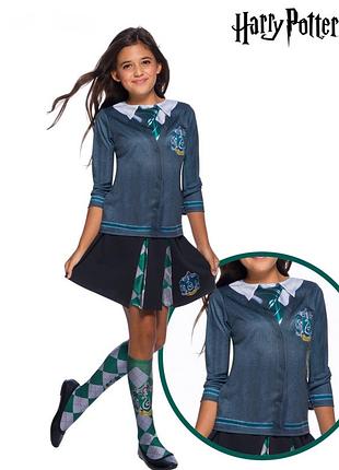 Джемпер для девочки слезерин slytherin, гарри поттер harry potter 8-11 лет