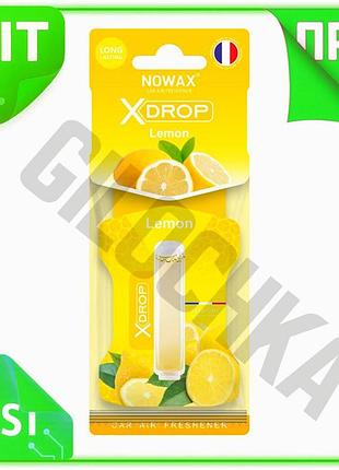 Ve ароматизатор воздуха nowax x new version drop цитрусовый с капсулой для автомобиля освежитель возду n6w_ver