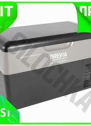 Ve холодильник автомобильный brevia 22л new version компрессорный переносной для авто и пикника с blue n6w_ver