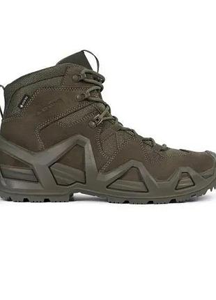 Тактичні черевики осінь-зима-весна lowa zephyr gtx® mid mk2" олива 43.5