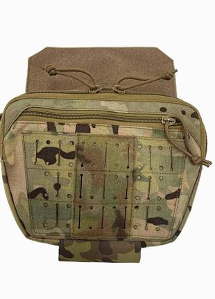 Напашник- сумка 3rd.gen molle laser cut мультикам койот