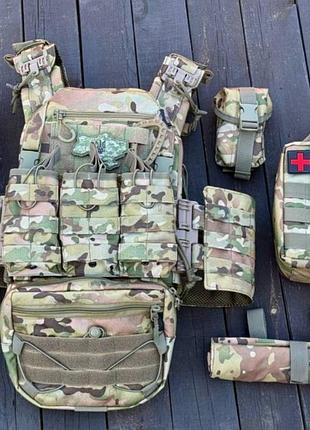 Плитоноска v10 + 8 подсумков