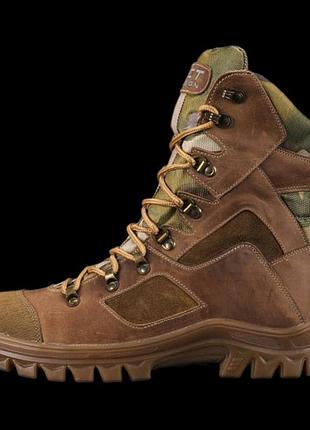 Берцы тактические зимние мех койот со вставками мультикам 45