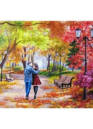 Детская цветная картина из кристаллов js 21121 (50) tk group, семейный портрет, 30х20 см в коробке