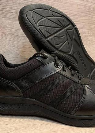 Тактические летние кроссовки из нубука и вставки oxford черные 40