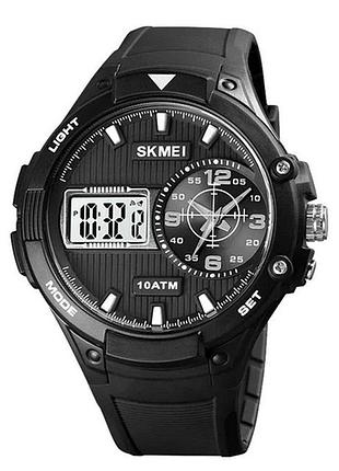 Часы наручные skmei 1761bkwt, black/white, 10267