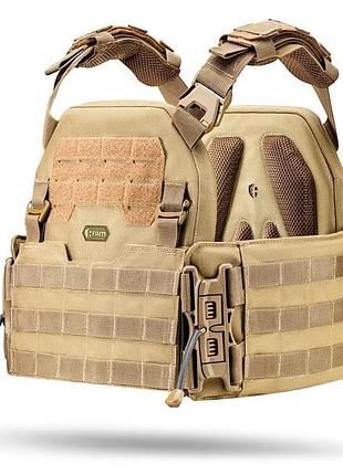 Плитоноска м8 cordura 1000d с irr пропиткой койот