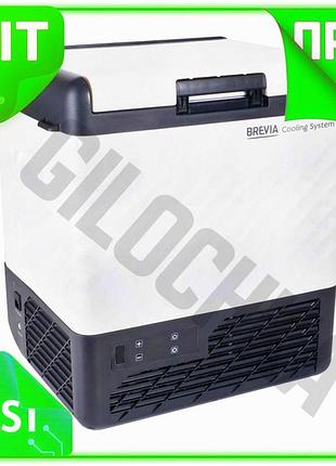 Ve автомобильный холодильник brevia 22л new version компрессорный переносной для путешествий и пикнико n6w_ver