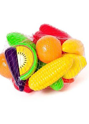 Набір овочів та фруктів для рольових ігор 16 ел. 379 orion