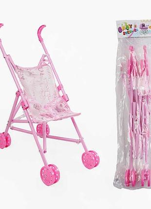 Коляска для игрушек cs 7817 s-1 (72/2) высота 48 см, трансформер в упаковке