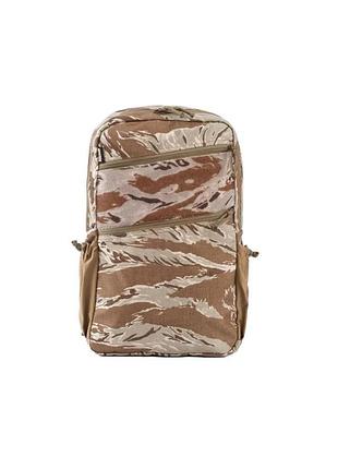 Тактичний рюкзак 15л кордура 500 d — desert tiger, usa