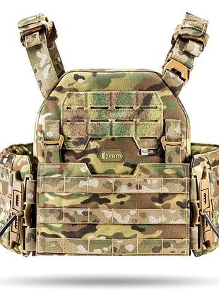 Плитоноска м8 cordura 1000d с irr пропиткой multicam