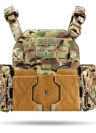 Плитоноска м8 cordura 1000d с irr пропиткой multicam