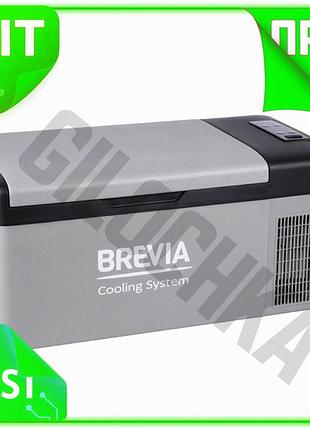Ve холодильник автомобильный brevia 15л new version компрессорный переносной для авто и отдыха с bluet n6w_ver