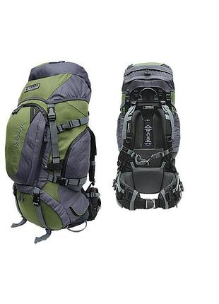 Рюкзак terra incognita discover 55 цвет зеленый/серый
