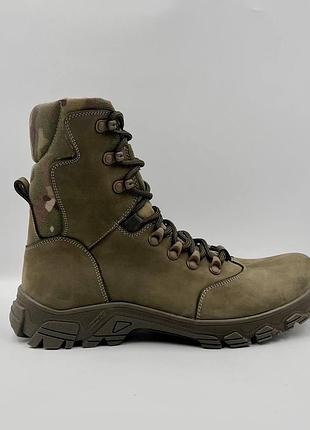 Тактические зимние берцы airtex premium +5 до -20 олива / мультикам 42