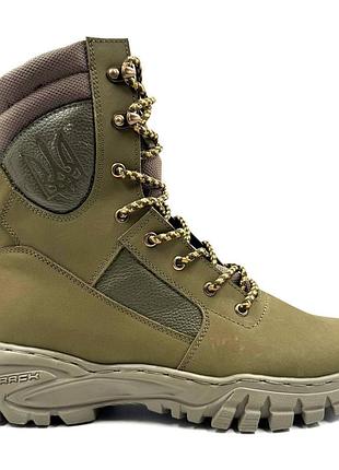 Тактические из натуральной кожи. берцы лето/весна подкладка 3d сетка олива 45