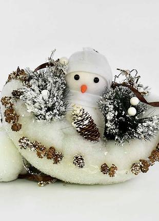 Декоративная праздничная подвеска c 30565 (20) с шариками, длина 73 см