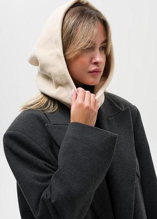 Женский флисовый капор without lamar beige