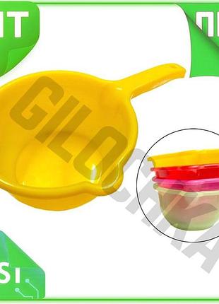 Ve ковшик пластиковий sivan 1,5л new version 2 шт контейнер для рідини посуд для кухні n6w_ver