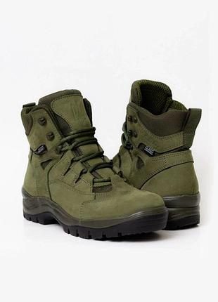 Тактические демисезонные ботинки мембрана te-por® -15 +21 с кевларом olive 40 (25.5 см)