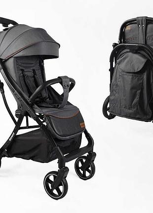 Коляска для малышей joy geneva gn-53277 с алюминиевой рамой и телескопической ручкой